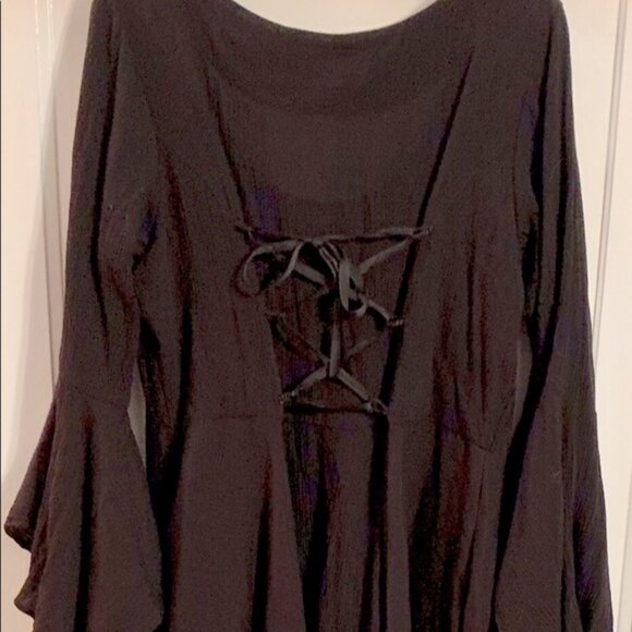 Plus Size Eternal Love Goth Witch black dress XXL - Picture 8 of 14